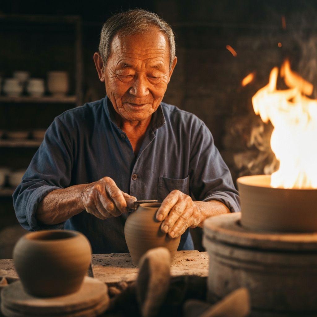 窑火不灭:景德镇千年制瓷技艺